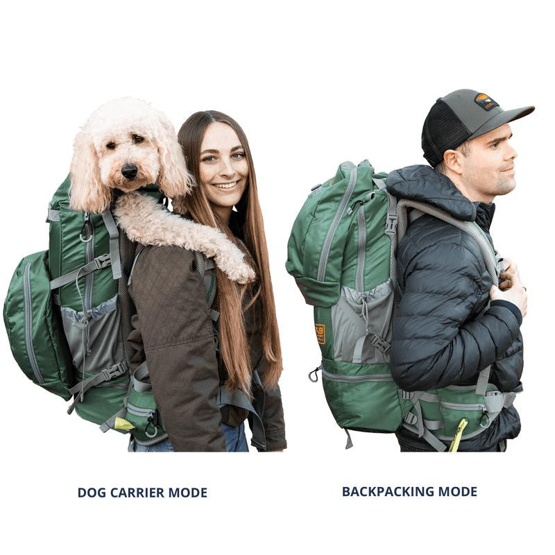K9 Sports Sack | Big Kolossus Dog Backpack 3 Sizes | Myrtel Green | Pets Own Us