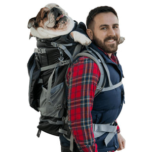 K9 Sports Sack | Big Kolossus Dog Backpack 3 Sizes | Alpine Black   Pets Own Us
