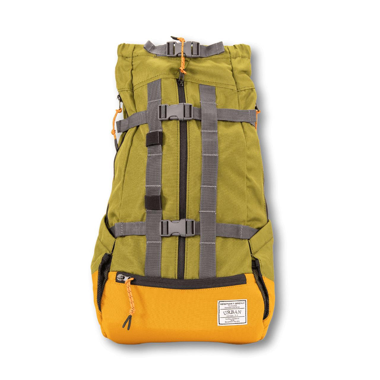 K9 Sports Sack | Urban 3 Dog Backpack | 4 Sizes | Leafy Green   Pets Own Us