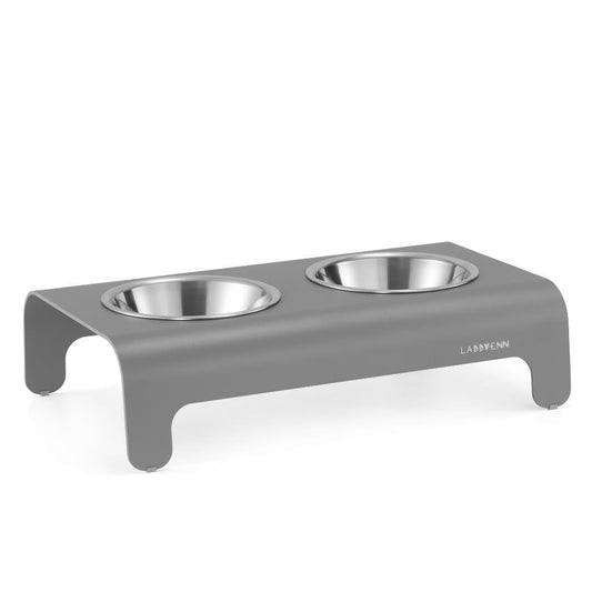 Labbvenn Rico Luxury Pet Bowl by Labbvenn - Grey   Pets Own Us
