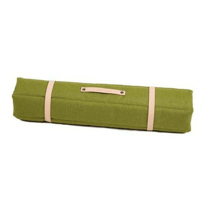 FOSSER Dog Travel Bed by Labbvenn in four colors, rolled out on floor