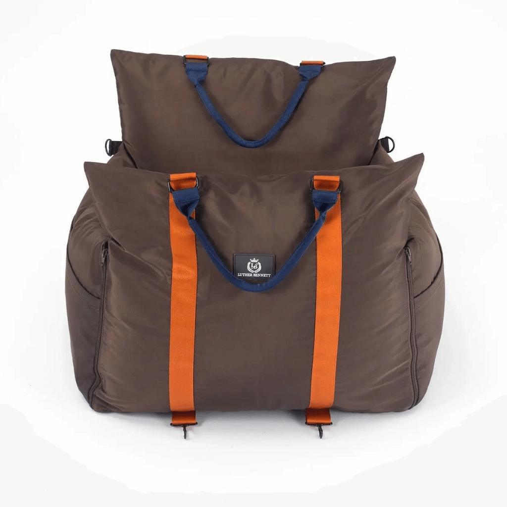  Luther Bennett Travel Dog Pod 2.0 | Dog Car Seat | With ISOFIX | Coffee  LB2-COF Pets Own Us