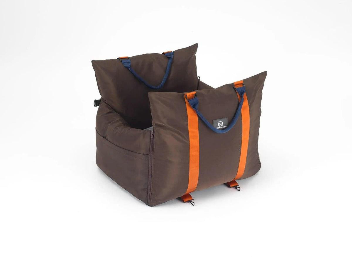  Luther Bennett Travel Dog Pod 2.0 | Dog Car Seat | With ISOFIX | Coffee  LB2-COF Pets Own Us