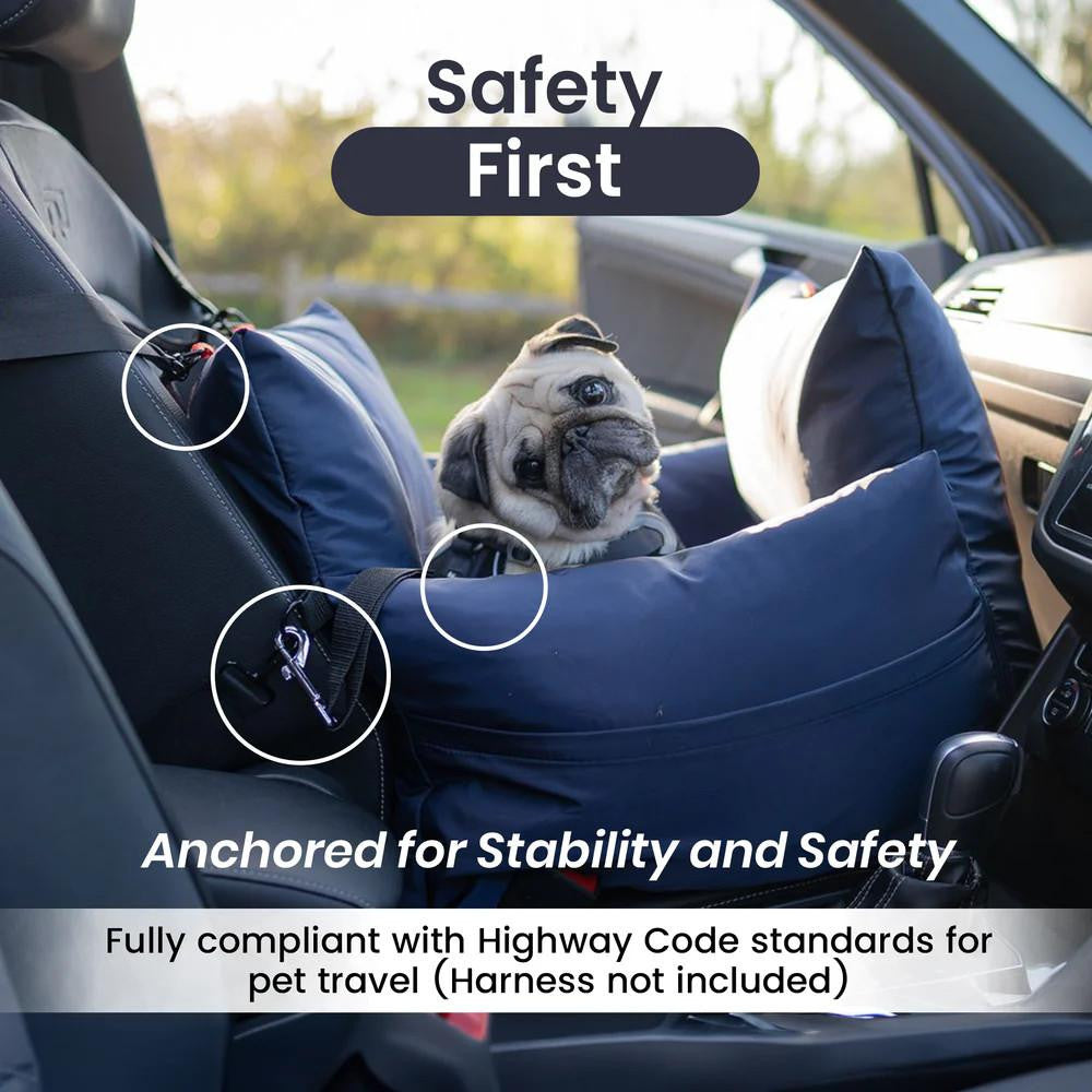  Luther Bennett Travel Dog Pod 2.0 | Dog Car Seat | With ISOFIX | Diesel  LB2-DIE Pets Own Us