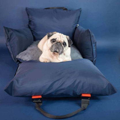  Luther Bennett Travel Dog Pod 2.0 | Dog Car Seat | With ISOFIX | Midnight  LB2-MID Pets Own Us