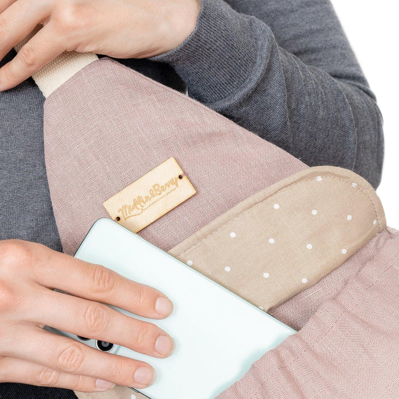 Muffin & Berry Sling Dog Carrier and Pet Travel Bag - Rose   Pets Own Us