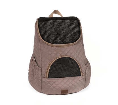 Muffin & Berry Front Carrier for Pets carrying small dogs and cats comfortably with breathable fabric and adjustable straps