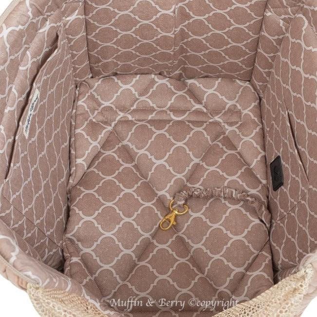 Muffin & Berry Muffin & Berry Velour Soft Luxury Dog Carrier - Antoinette Velour Pet Carrier Antoinette – Extra Long | Elegant & Practical – Pets Own Us