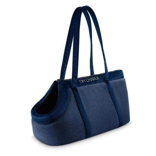 Oh Charlie Allure Travel Bag LUXURY by Oh Charlie - Navy Blue Allure Travel Bag LUXURY by Oh Charlie - Navy Blue | Pets Own Us
