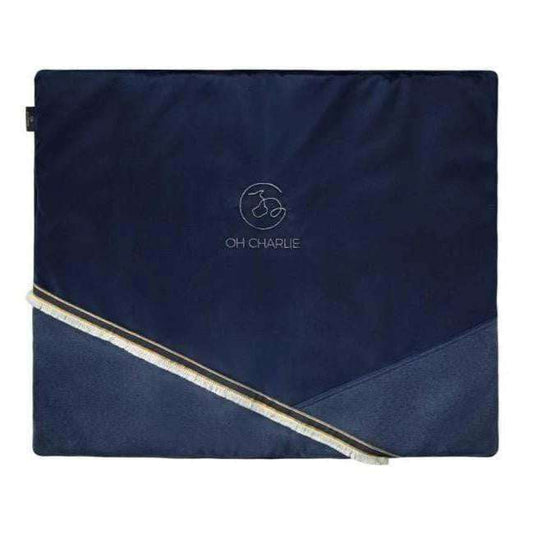 Oh Charlie Allure Travel Mat LUXURY by Oh Charlie - Navy Blue Allure Travel Mat LUXURY by Oh Charlie - Navy Blue | Pets Own Us