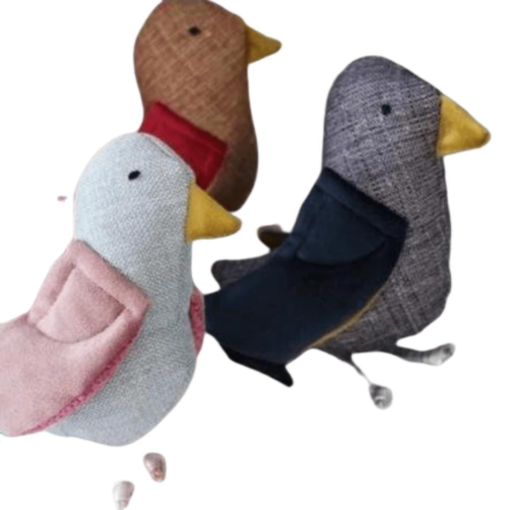 Oh Charlie Birds Toy by Oh Charlie - Grey/Navyblue Birds Toy by Oh Charlie - Grey/Navyblue