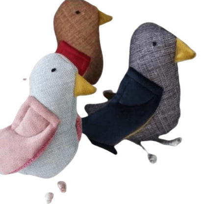 Oh Charlie Birds Toy by Oh Charlie - Grey/Navyblue Birds Toy by Oh Charlie - Grey/Navyblue