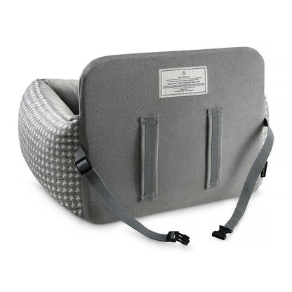 Oh Charlie Finessa Dog Car Seat by Oh Charlie - Pink & Grey Finessa Dog Car Seat by Oh Charlie - Pink & Grey