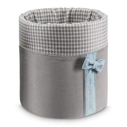 Oh Charlie Finessa Toy Box by Oh Charlie - Grey & Blue   Pets Own Us