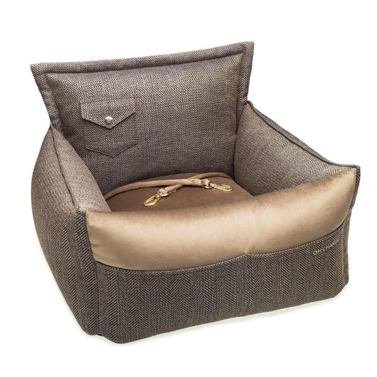 Oh Charlie Luxury Dog Car Seat | Winston by Oh Charlie   Pets Own Us