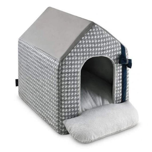 Oh Charlie Luxury Glamour Doghouse by Oh Charlie - Grey   Pets Own Us