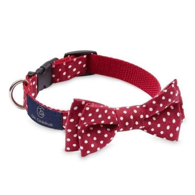 Oh Charlie Street Bowtie by Oh Charlie - 2 Colours   Pets Own Us