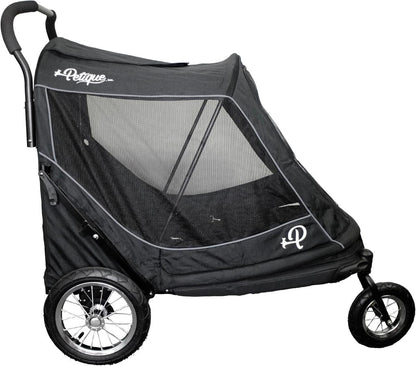  Petique Apollo Elite Pet & Dog Stroller | Bike Trailer | Free Rain Cover & Pump  PET-AP Pets Own Us