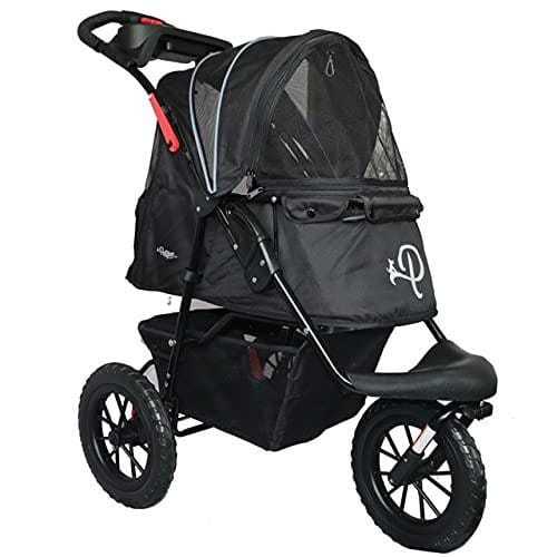 Petique Petique Chinook Luxury Dog & Pet Stroller | Free Rain Cover Petique Chinook Pet Stroller - Luxury Dog & Pet Travel with Rain Cover