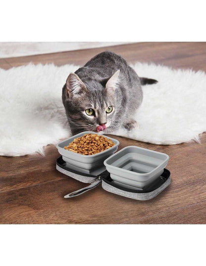 Petique Petique Portabowl Travel Dish for Pets Petique Portabowl Travel Dish for Pets | Pets Own Us