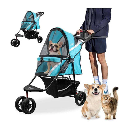 Petique Petique Revolutionary Dog Stroller | 3 Colours Ultimate Petique Revolutionary Pet Stroller – Lightweight, Durable & Travel-Friendly