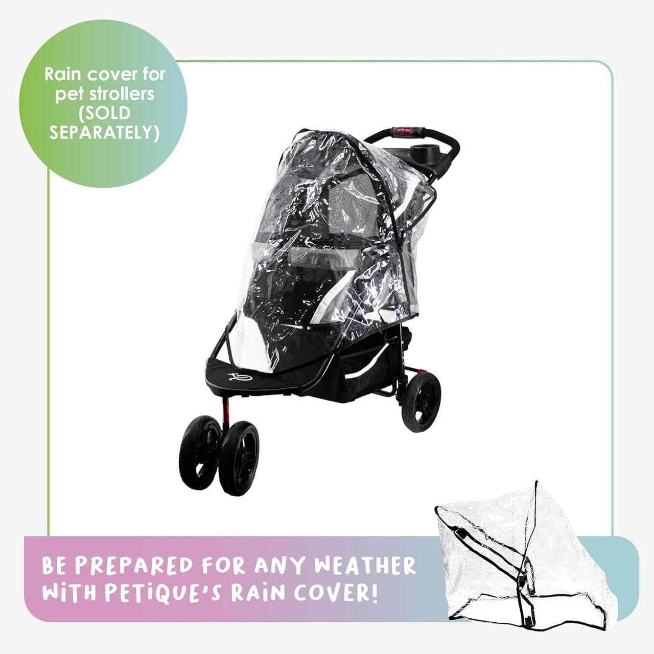 Petique Petique Revolutionary Dog Stroller | 3 Colours Ultimate Petique Revolutionary Pet Stroller – Lightweight, Durable & Travel-Friendly