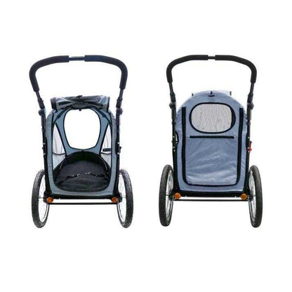 Petique Petique Trailblazer Pet Jogger | The Ultimate Pet Stroller, Bike Trailer & Jogger | Dogs <35kg | 3 Colours Petique Trailblazer Pet Jogger | Ultimate Pet Stroller, Bike Trailer & Jogger