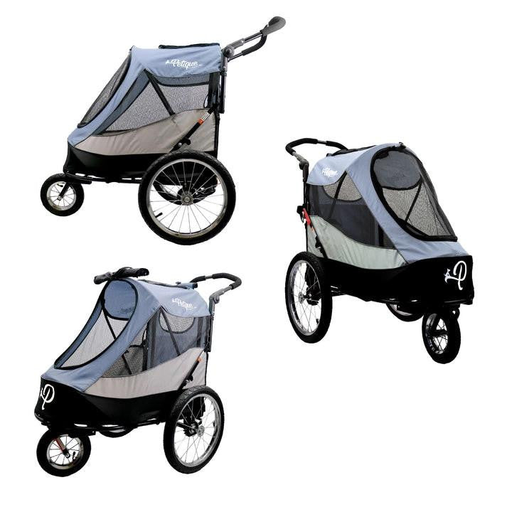  Petique Trailblazer Pet Jogger | The Ultimate Pet Stroller, Bike Trailer & Jogger | 3 Colours  JG03510005 Pets Own Us