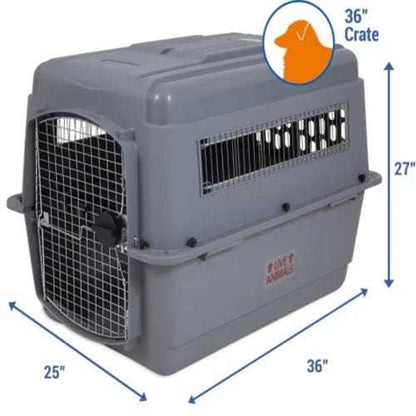 PetMate PetMate Sky Kennel | Dog Air Transport Kennel | IATA Compliant Petmate Sky Kennel – IATA-Compliant Dog Travel Crate | Safe & Durable
