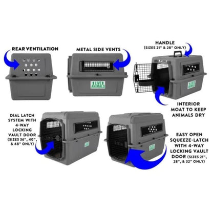  PetMate Sky Kennel | Dog Air Transport Kennel | IATA Compliant  3P00100 Pets Own Us