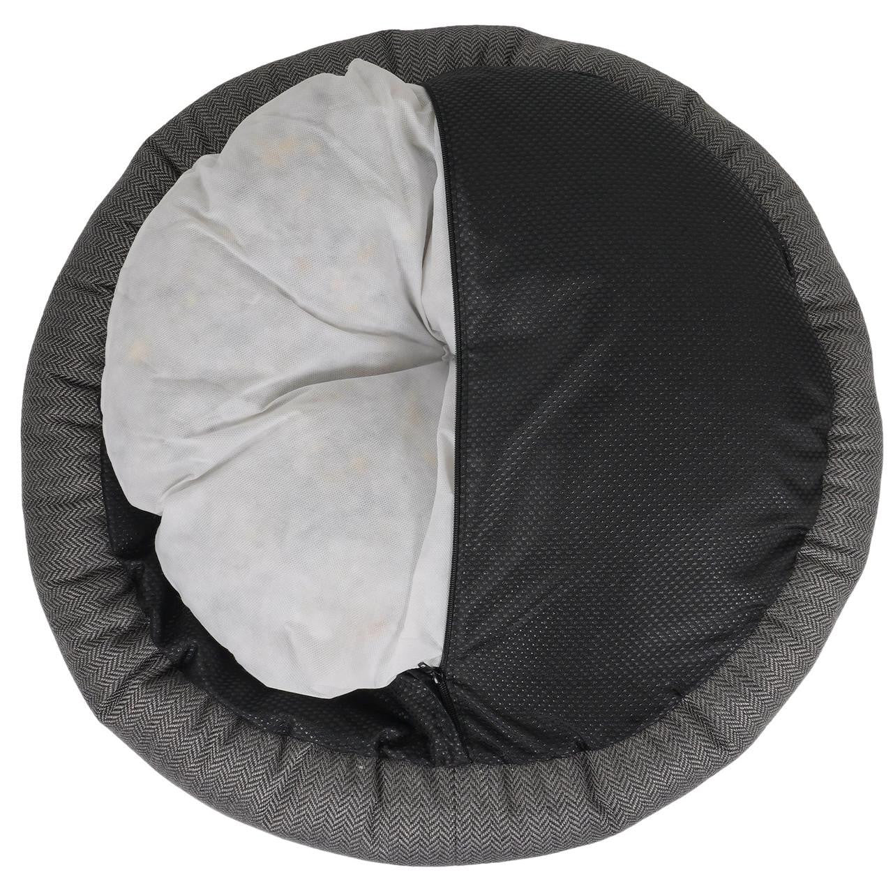  Ralph & Co Grey Calming Donut Dog Bed | Balmoral  TBA Pets Own Us