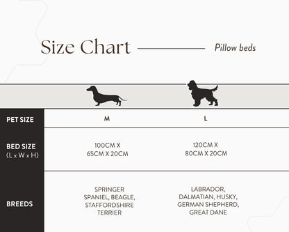  Ralph & Co Herringbone Pillow Dog Bed | Balmoral  TBA-1-1-1-1-1-1 Pets Own Us