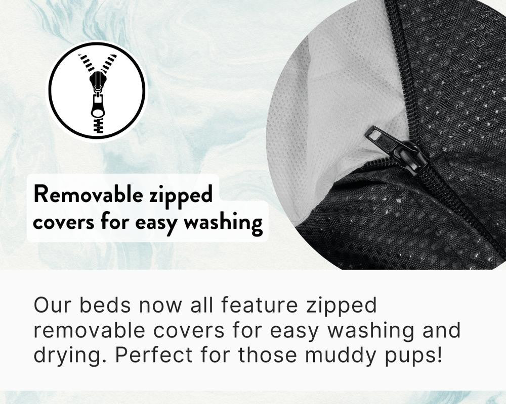  Ralph & Co Luxury Tweed Calming Dog Bed | Lincoln | Houndstooth  TBA-1-1-1 Pets Own Us