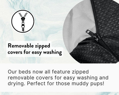  Ralph & Co Luxury Tweed Calming Dog Bed | Lincoln | Houndstooth  TBA-1-1-1 Pets Own Us