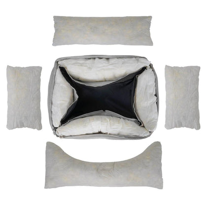  Ralph & Co Orthopedic Memory Foam Dog Bed | Grey  TBA-1-1-1-1-1 Pets Own Us