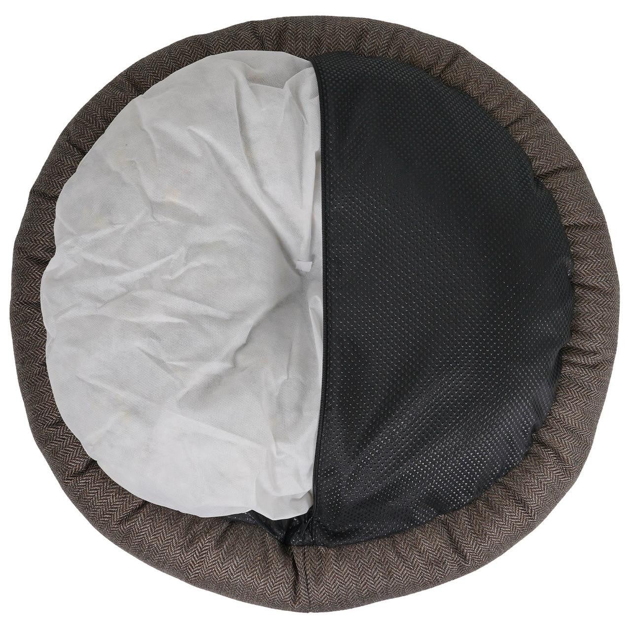  Ralph & Co Tweed Calming Donut Dog Bed | Lincoln  TBA-1 Pets Own Us