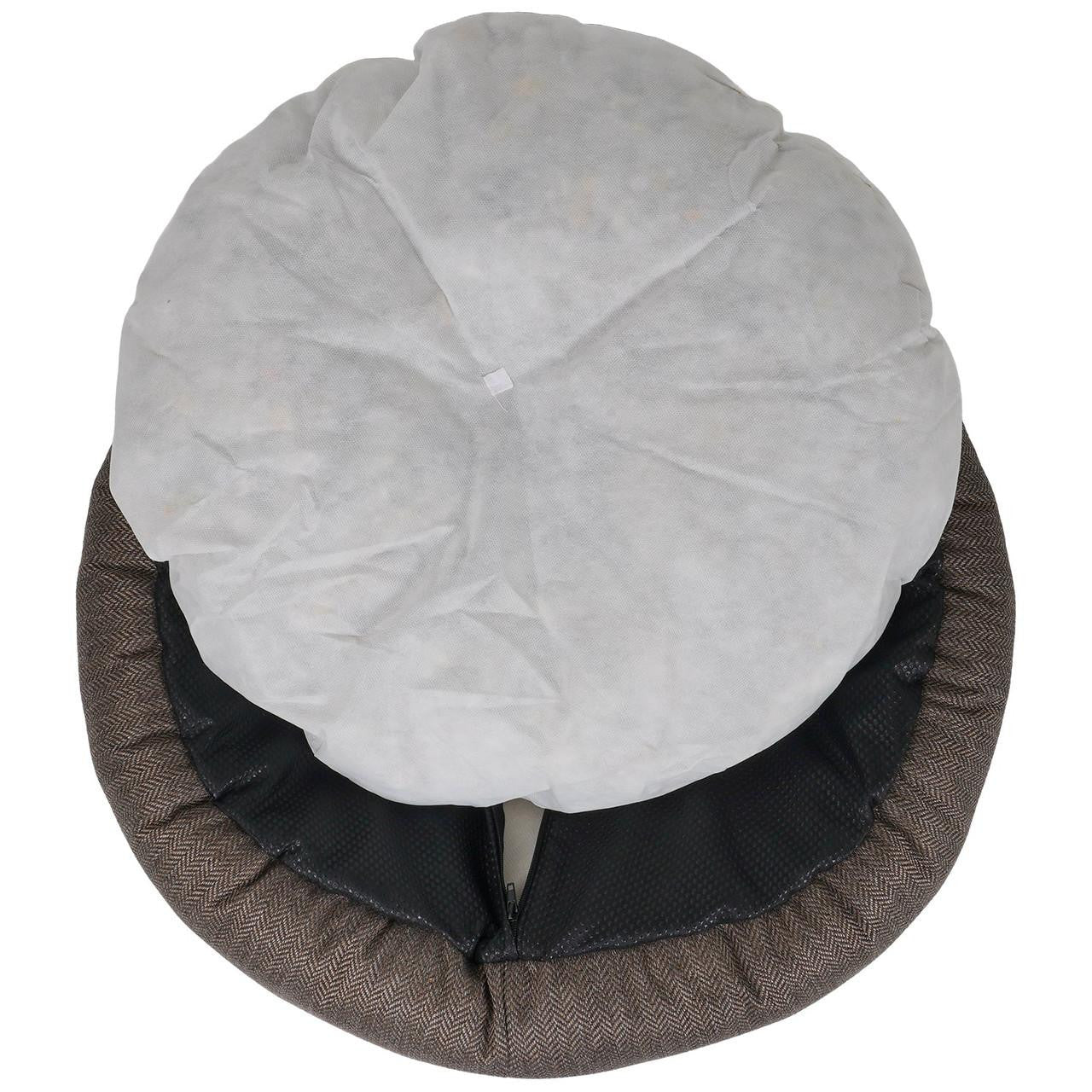  Ralph & Co Tweed Calming Donut Dog Bed | Lincoln  TBA-1 Pets Own Us