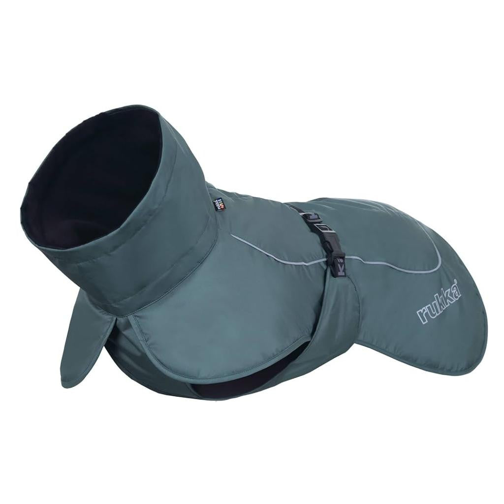 Rukka Pets | Stormy Eco Dog Coat | Dark Agave   Pets Own Us