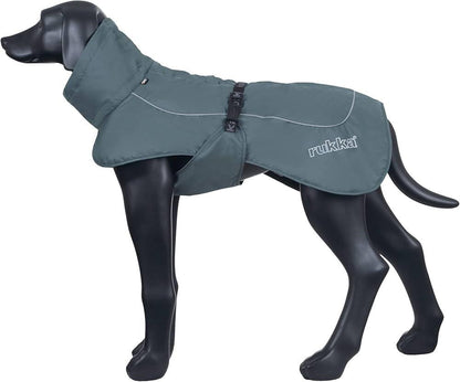 Rukka Pets | Stormy Eco Dog Coat | Dark Agave   Pets Own Us