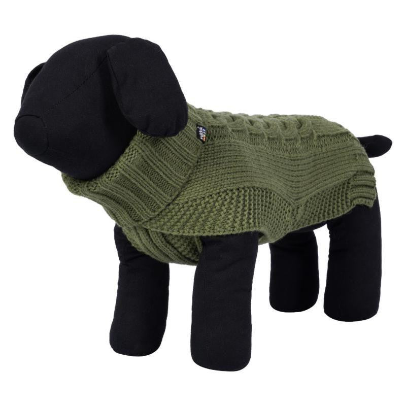 Rukka Pets | Wooly Knitwear Olive   Pets Own Us