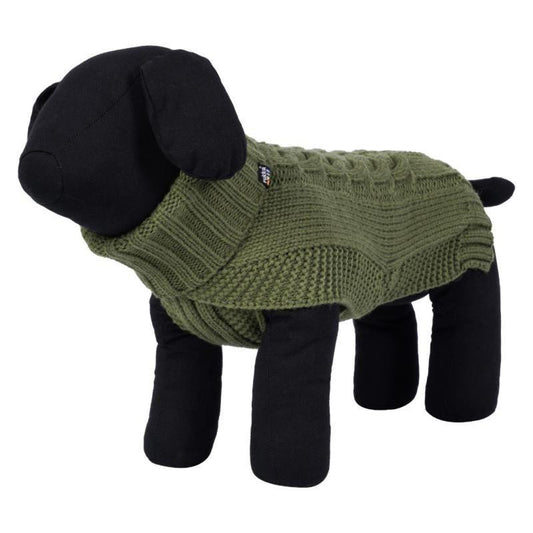 Rukka Pets | Wooly Knitwear Olive   Pets Own Us