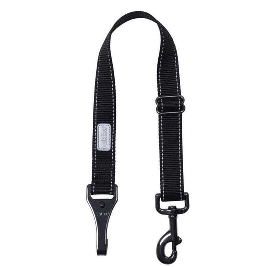 Rukka Dog Seat Belt ISOFIX compatible adjustable durable nylon leash with reflective details and gunmetal hook