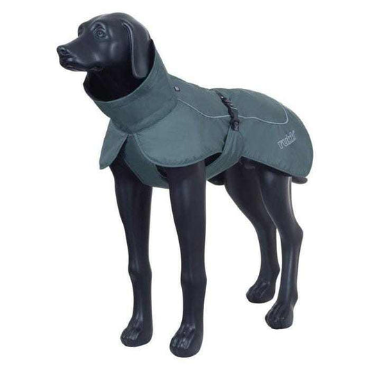 Rukka Pets Rukka Pets | Stormy Eco Dog Coat | Dark Agave Rukka Pets Stormy Eco Dog Coat | Waterproof & Reflective Dark Agave