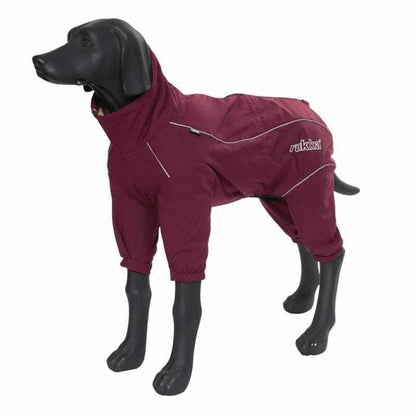 Rukka Pets Rukka Pets | Thermal Dog Overall | Burgundy or Black Thermal Dog Overall | Rukka Pets Burgundy or Black for Cold Weather