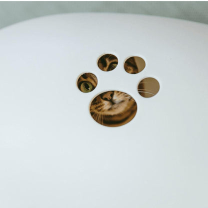 Sin Design Poopoopeedo Cat Litter Cave & Bed by Sin Design - White   Pets Own Us