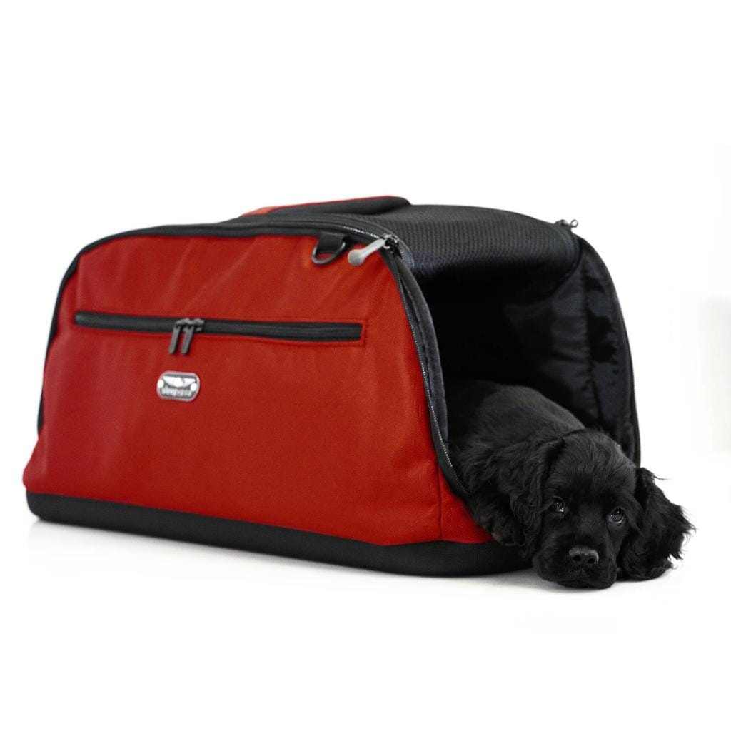 Sleepypod AIR Pet Carrier airline compliant crash-tested in four colors with expandable design and safety features