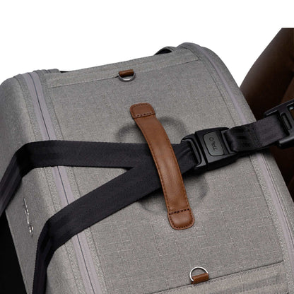 Tavo Pets Dog Travel Crate Tavo Crispin Impact-Tested Pet Travel Crate | Small, Medium & Large | Onyx & Merle | ISOFIX Pet Travel Crate Impact-Tested for Safety & Comfort | Tavo Crispin
