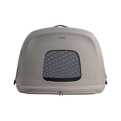 Tavo Pets Dog Travel Crate Tavo Crispin Impact-Tested Pet Travel Crate | Small, Medium & Large | Onyx & Merle | ISOFIX Pet Travel Crate Impact-Tested for Safety & Comfort | Tavo Crispin