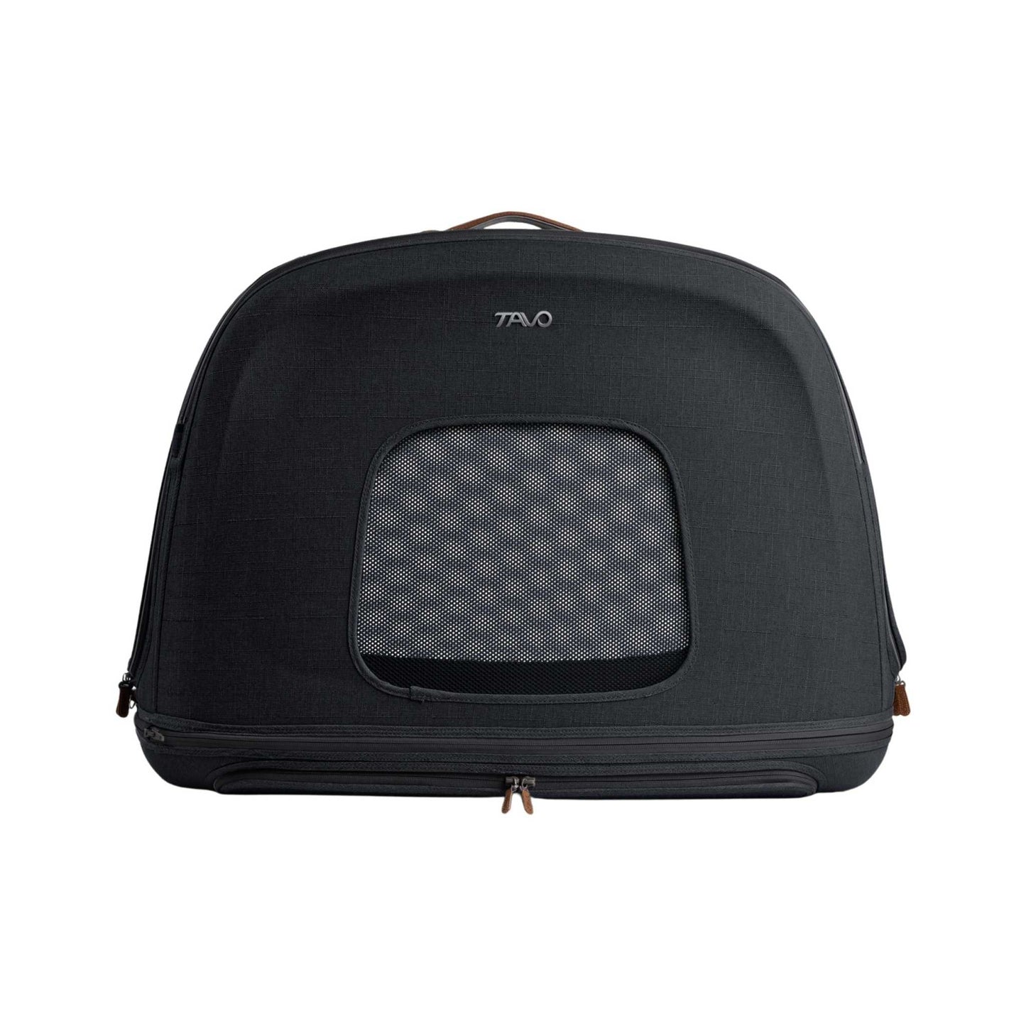 Tavo Pets Dog Travel Crate Tavo Crispin Impact-Tested Pet Travel Crate | Small, Medium & Large | Onyx & Merle | ISOFIX Pet Travel Crate Impact-Tested for Safety & Comfort | Tavo Crispin