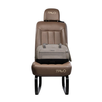 Tavo Pets Dog Car Seat Tavo Dupree Airline Carry-On Pet Car Seat | ISOFIX | Onyx & Merle | Cats & Small Dogs Pet Car Seat | Tavo Dupree Airline Carry-On with ISOFIX & Impact Protection
